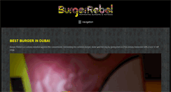 Desktop Screenshot of burgerrebel.com